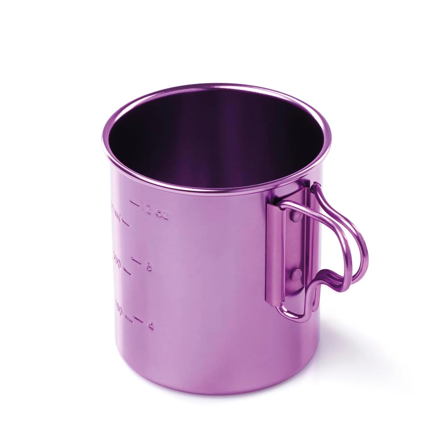 Tazza da campeggio leggera in alluminio Bugaboo 0,42L Viola - GSI